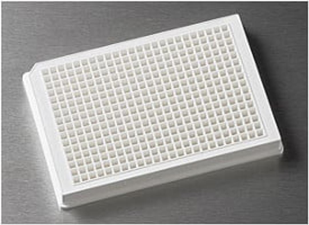 Corning® 384-well Low Flange White Flat Bottom Polystyrene High Bind Microplate, 10per Bag, without Lid, Nonsterile - Corning Life Sciences - Life Sciences