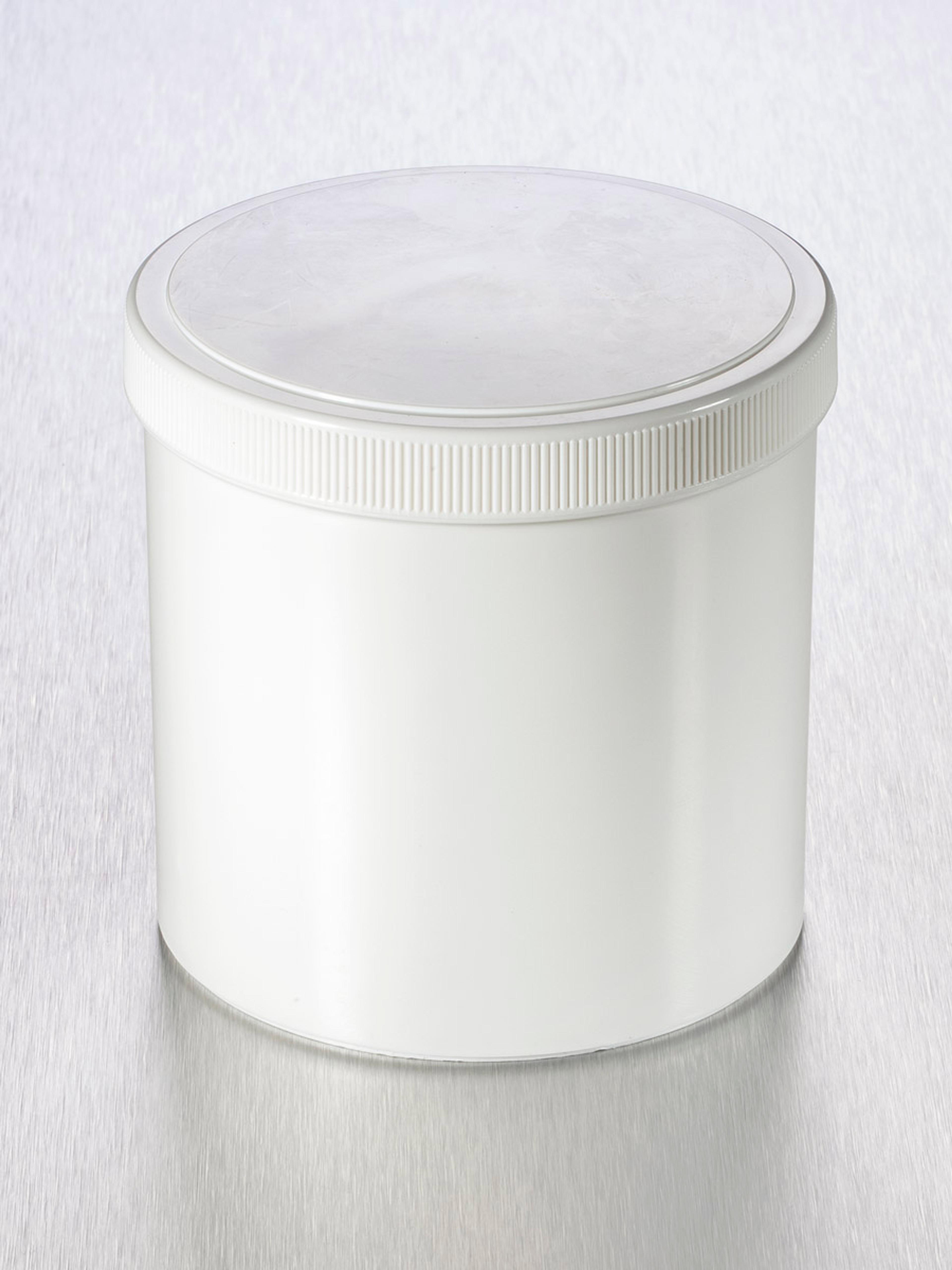 Corning® Gosselin™ Pot, 500 mL, White PP, White Screw Cap with Seal, Assembled, Ionised, 160/Case - Corning Life Sciences