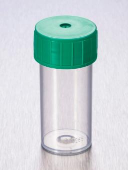 Corning® Gosselin™ Straight Container, 40 mL, PP, Green Screw Cap, Assembled, 100/Bag, 1000/Case - Corning Life Sciences