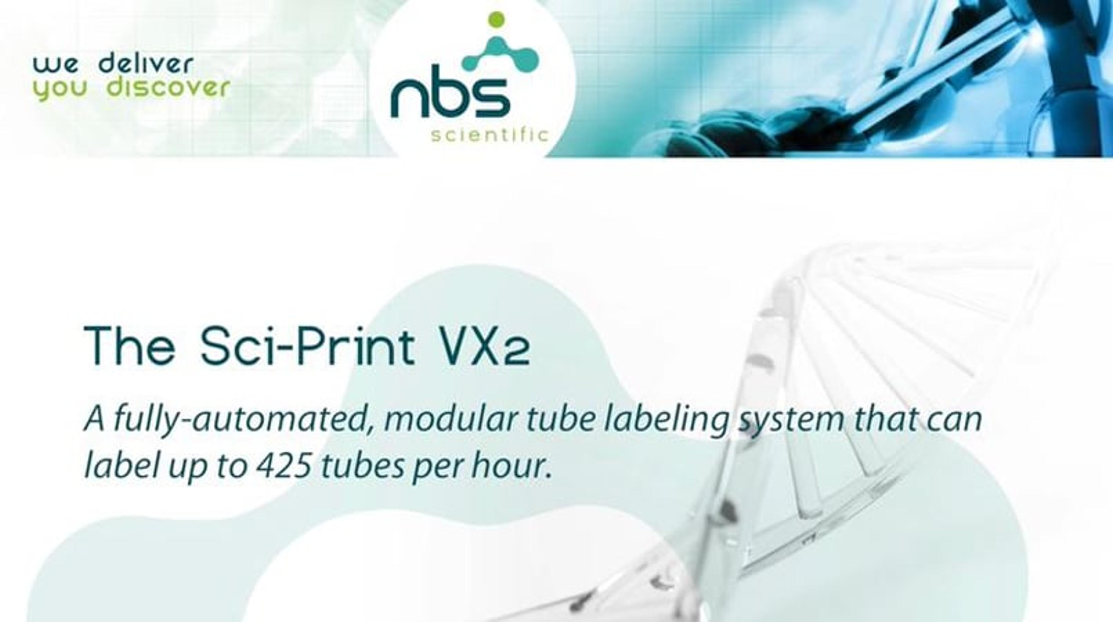 The Sci-Print VX2 The Sci-Print VX2