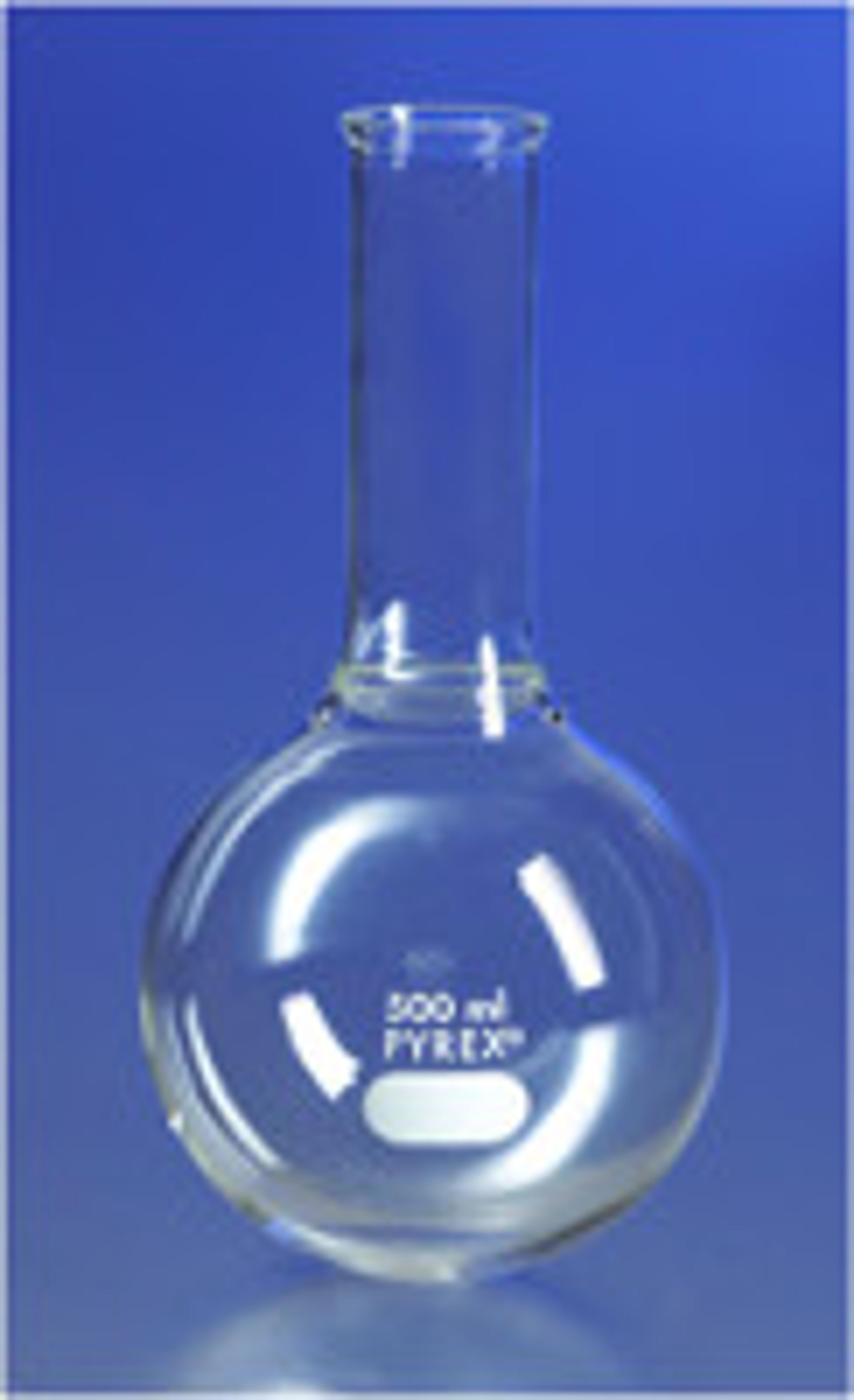 PYREX® 5L Long Neck Boiling Flask, Round Bottom, Tooled Mouth - Corning Life Sciences - General Lab