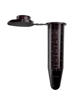 Axygen® 5.0 mL MaxyClear Snaplock Microcentrifuge Tube, Polypropylene, Amber, Nonsterile,250 Tubes/Pack, 5 Packs/Case - Corning Life Sciences