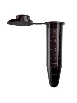 Axygen® 5.0 mL MaxyClear Snaplock Microcentrifuge Tube, Polypropylene, Amber, Nonsterile,250 Tubes/Pack, 5 Packs/Case - Corning Life Sciences