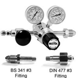 Dual-Stage Ultra-High Purity Stainless Steel Gas Regulators - Restek Corp. - Separations