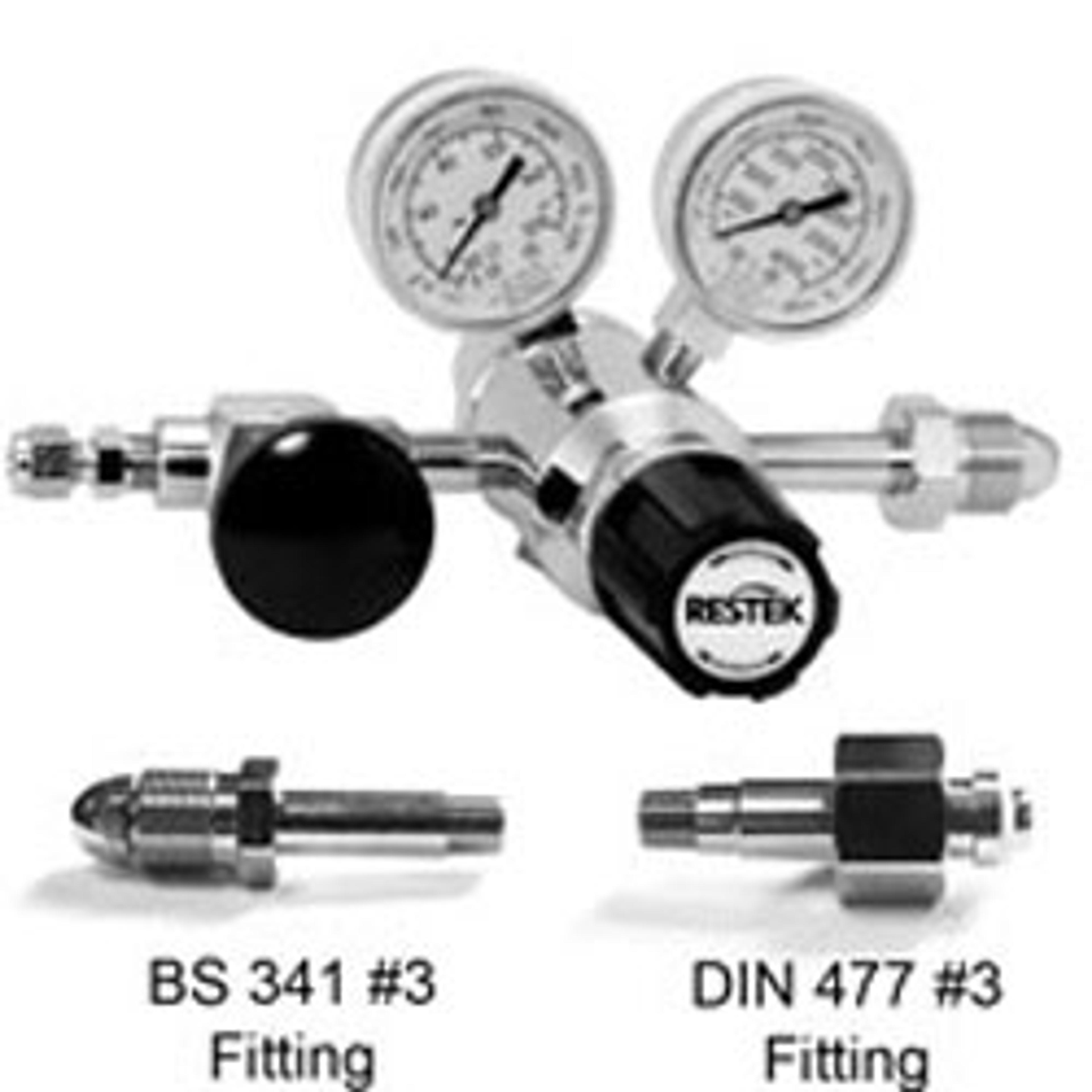Dual-Stage Ultra-High Purity Stainless Steel Gas Regulators - Restek Corp. - Separations