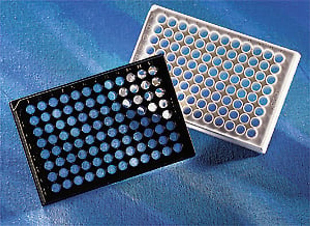 Corning® 96-well Black/Clear Flat Bottom Polystyrene High Bind Microplate, 25 per Bag, without Lid, Nonsterile - Corning Life Sciences - Life Sciences