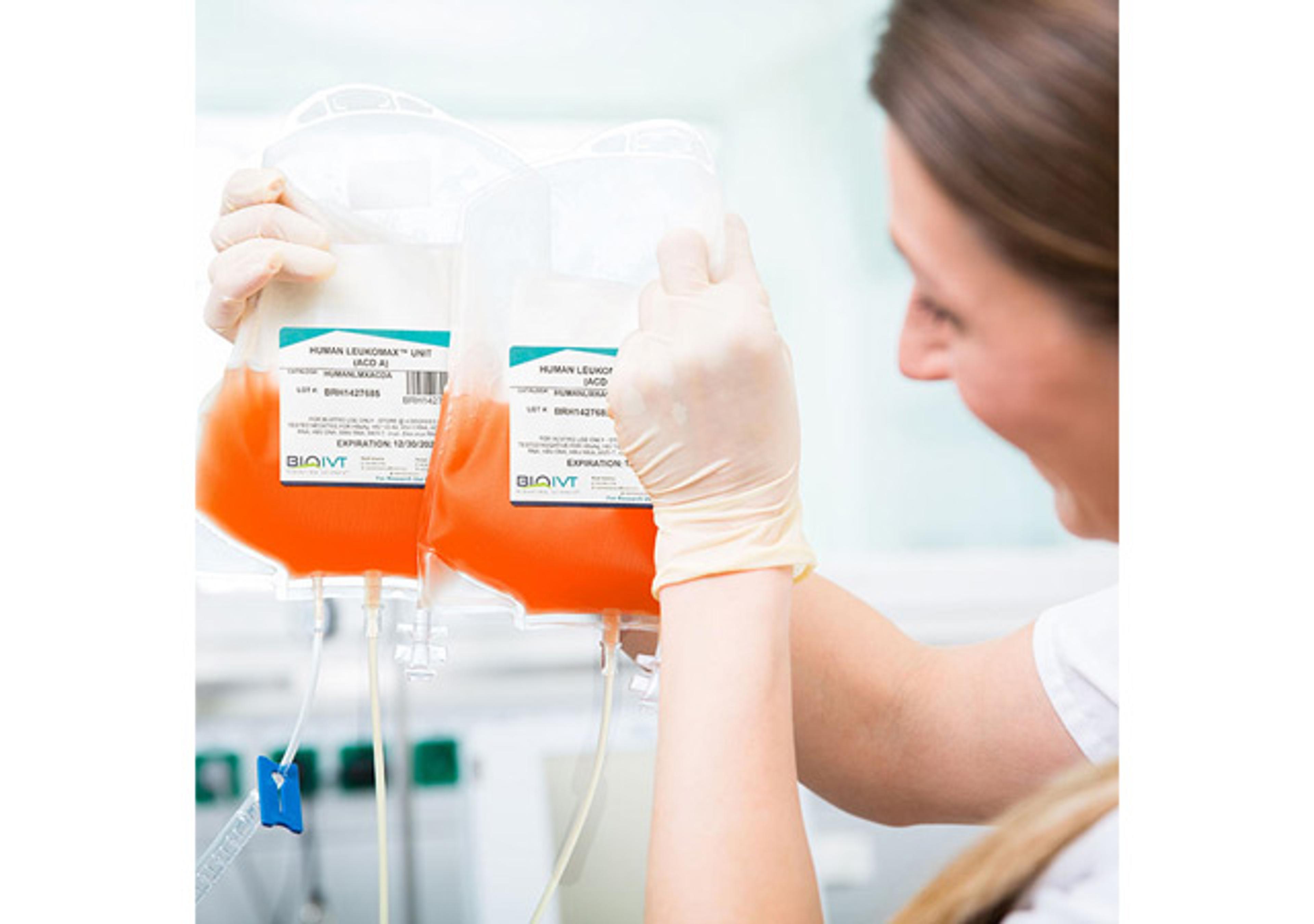 RUO and GMP Leukopaks - BioIVT - Drug Discovery & Development