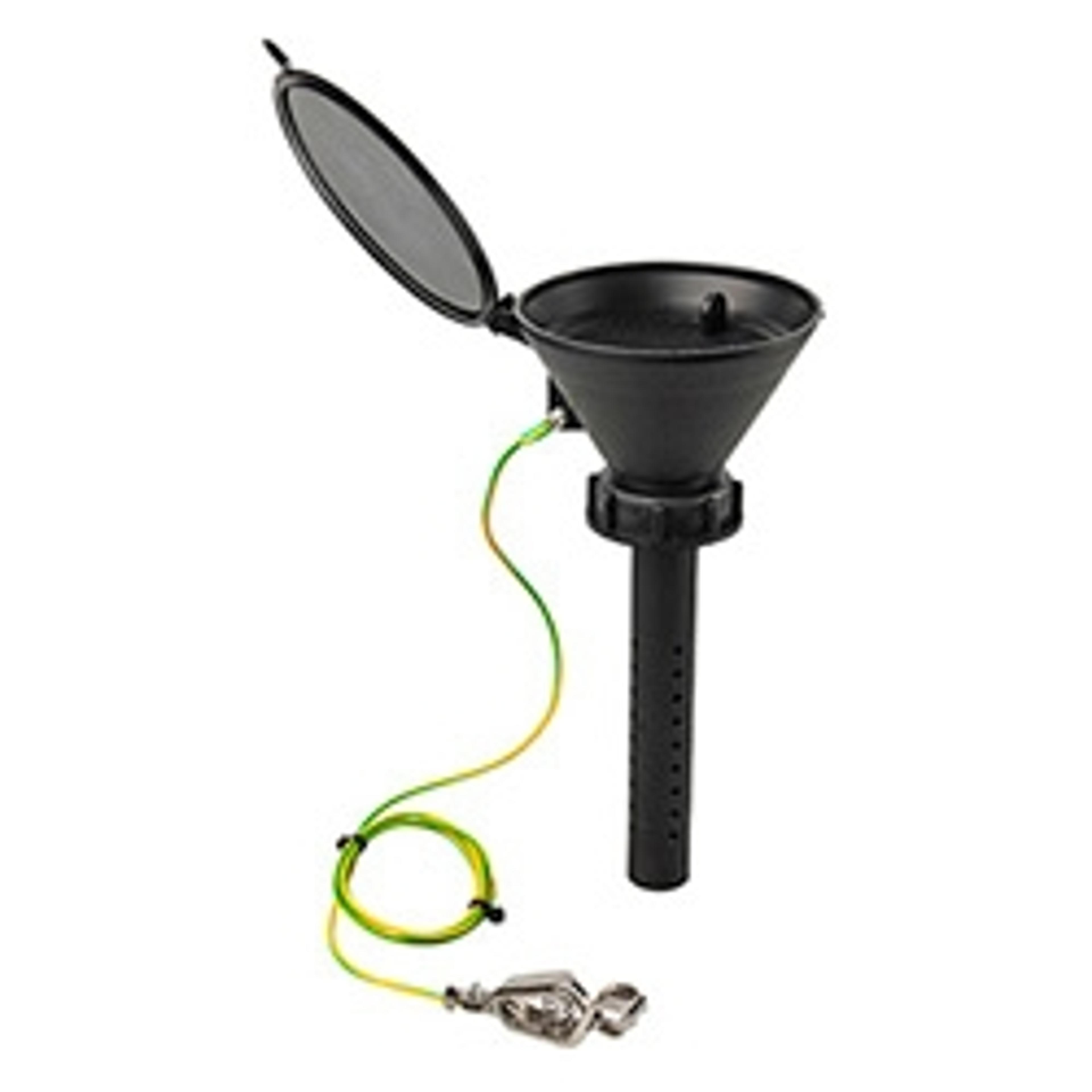 Safety funnel with hinged lid - S.C.A.T. Europe - General Lab