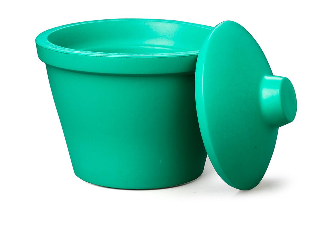 Corning® Ice Bucket with Lid, Round, 4L, Green - Corning Life Sciences