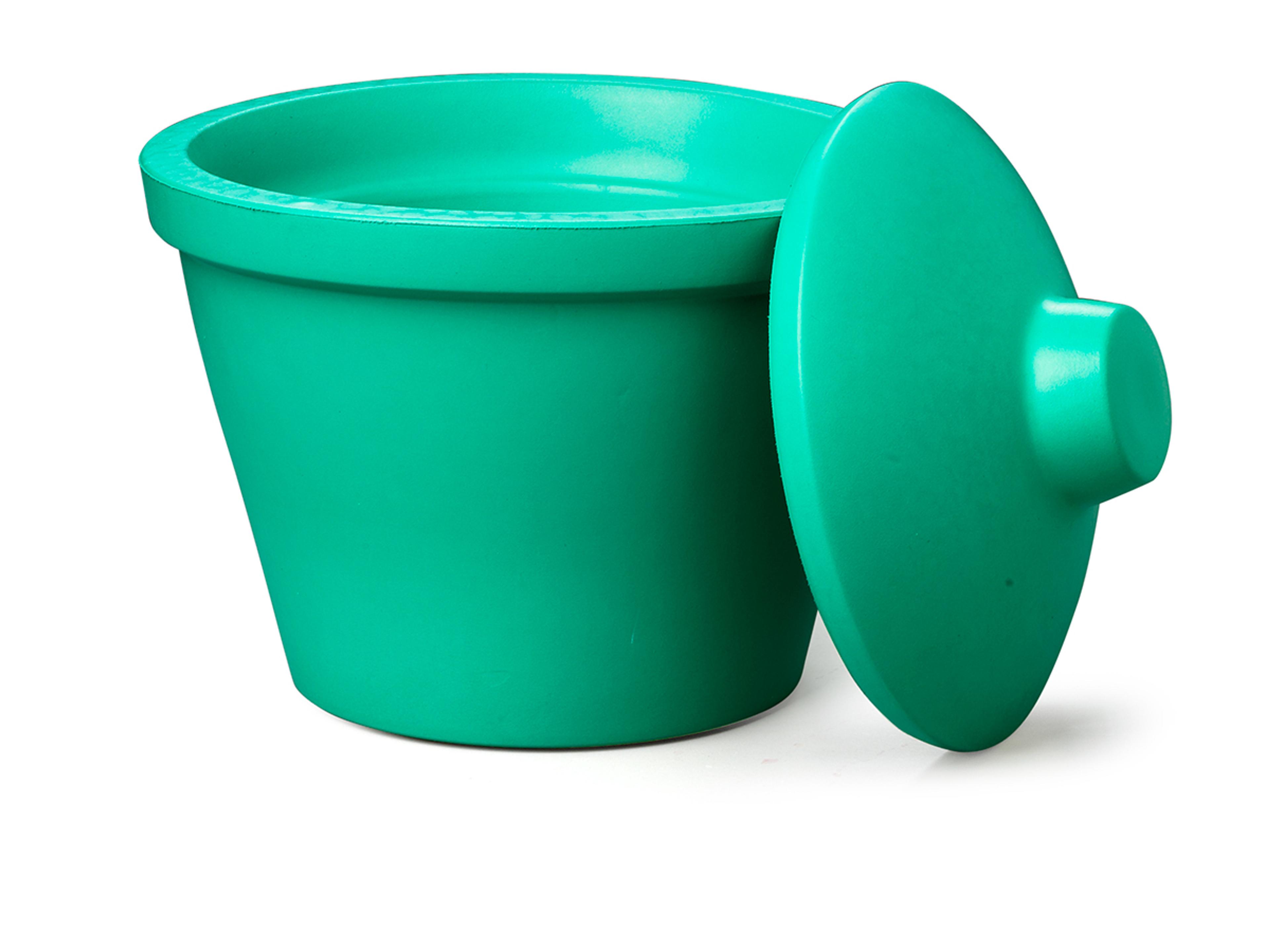 Corning® Ice Bucket with Lid, Round, 4L, Green - Corning Life Sciences