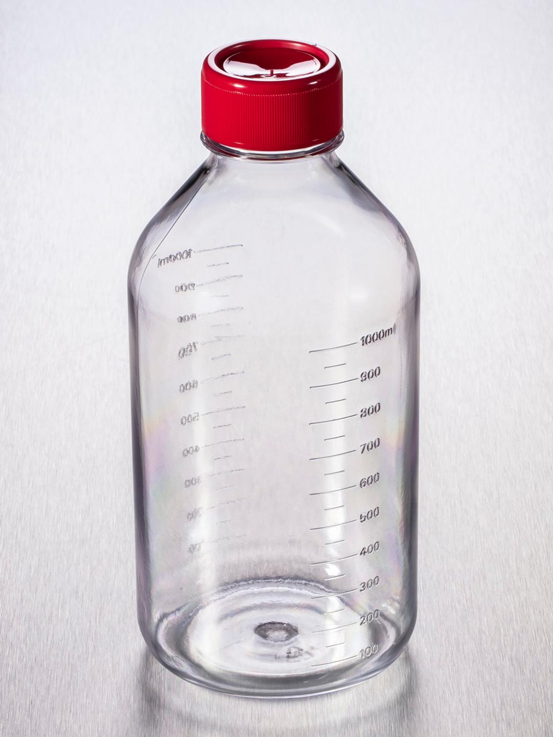 Costar® 1L Traditional Style Polystyrene Storage Bottles with 45 mm Caps - Corning Life Sciences - General Lab