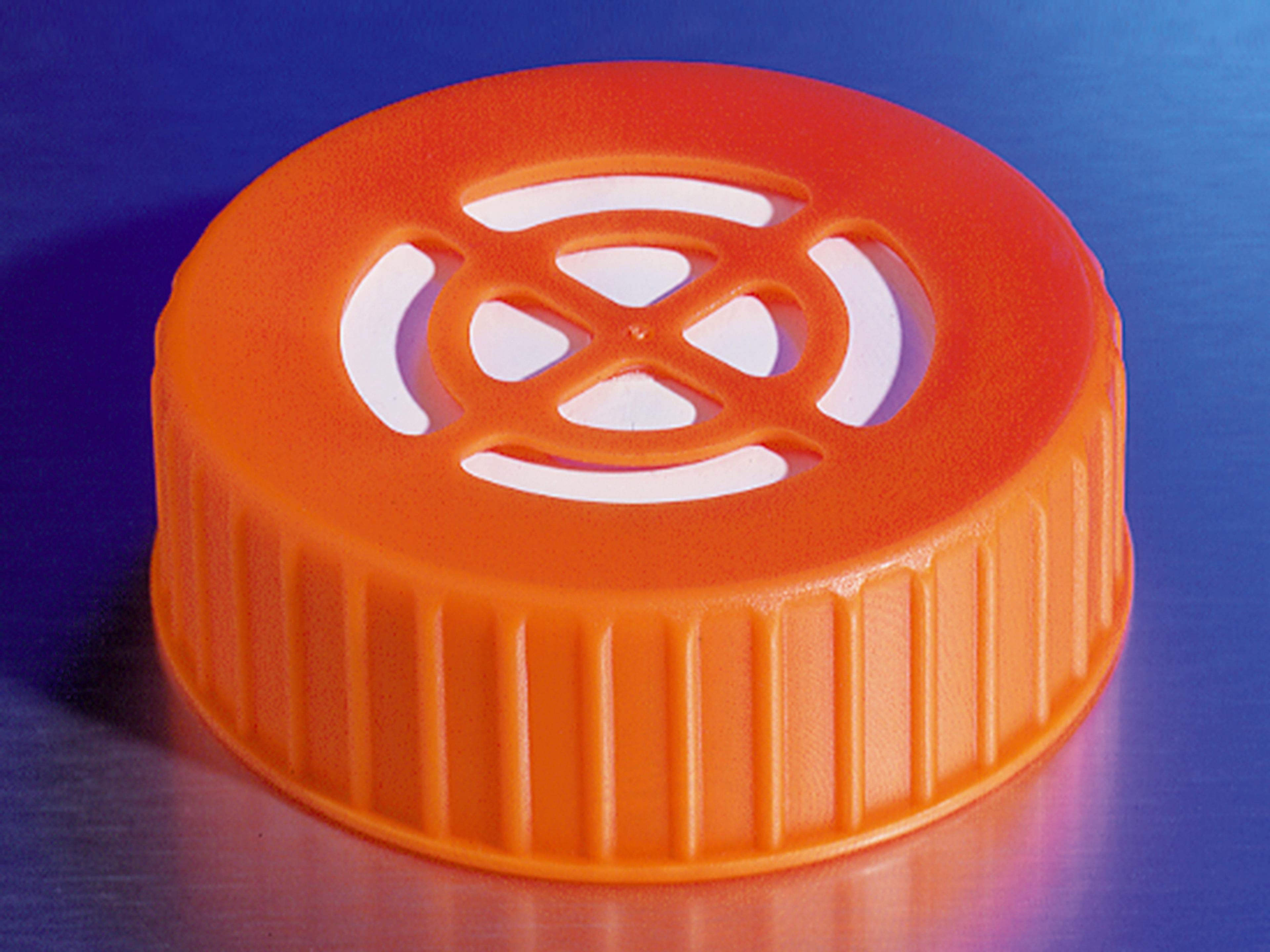 Corning® 48 mm Polypropylene Cap, Vented, for 2L Plastic Erlenmeyer Flask - Corning Life Sciences - Life Sciences