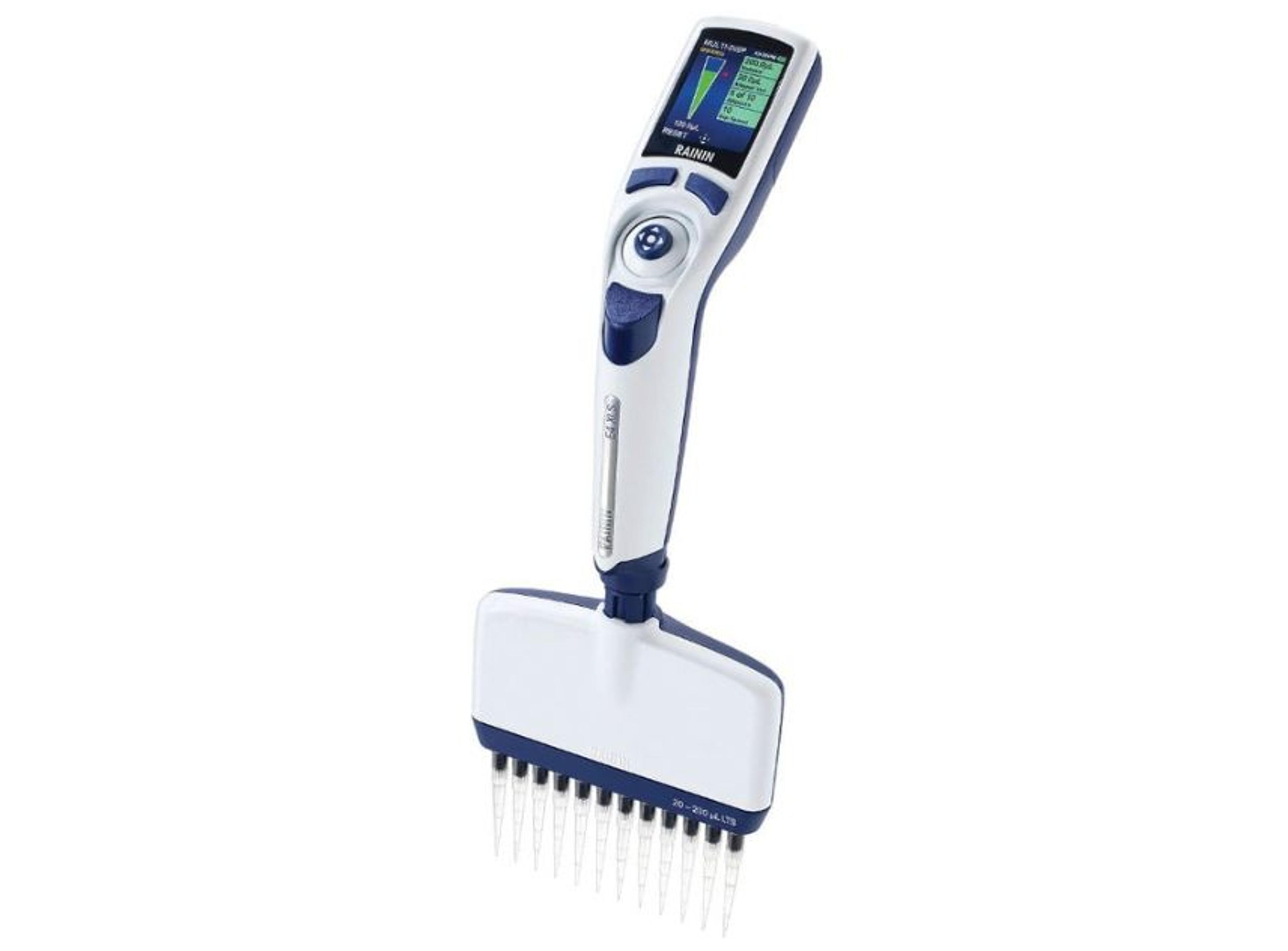 Rainin E4 XLS+ Electronic Multichannel Pipettes - METTLER TOLEDO - Clinical Diagnostics