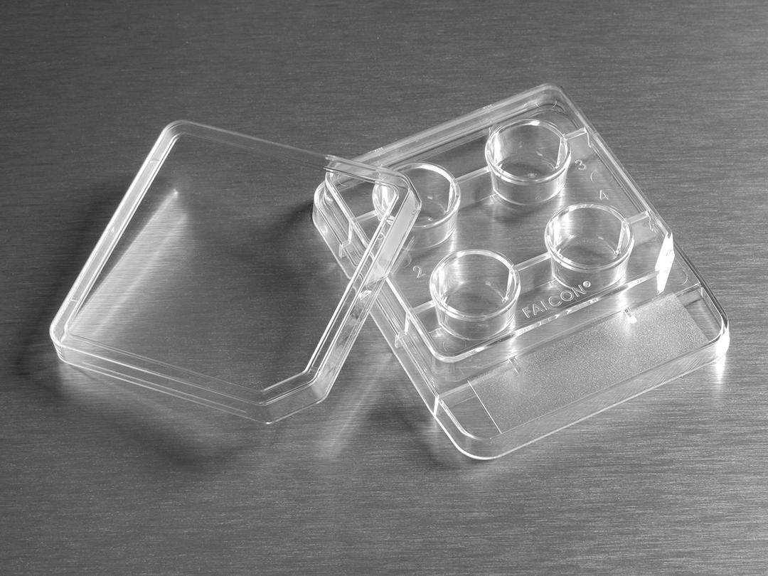 Falcon® 4-well TC-treated in vitro Fertilization (IVF) Dish - Corning Life Sciences