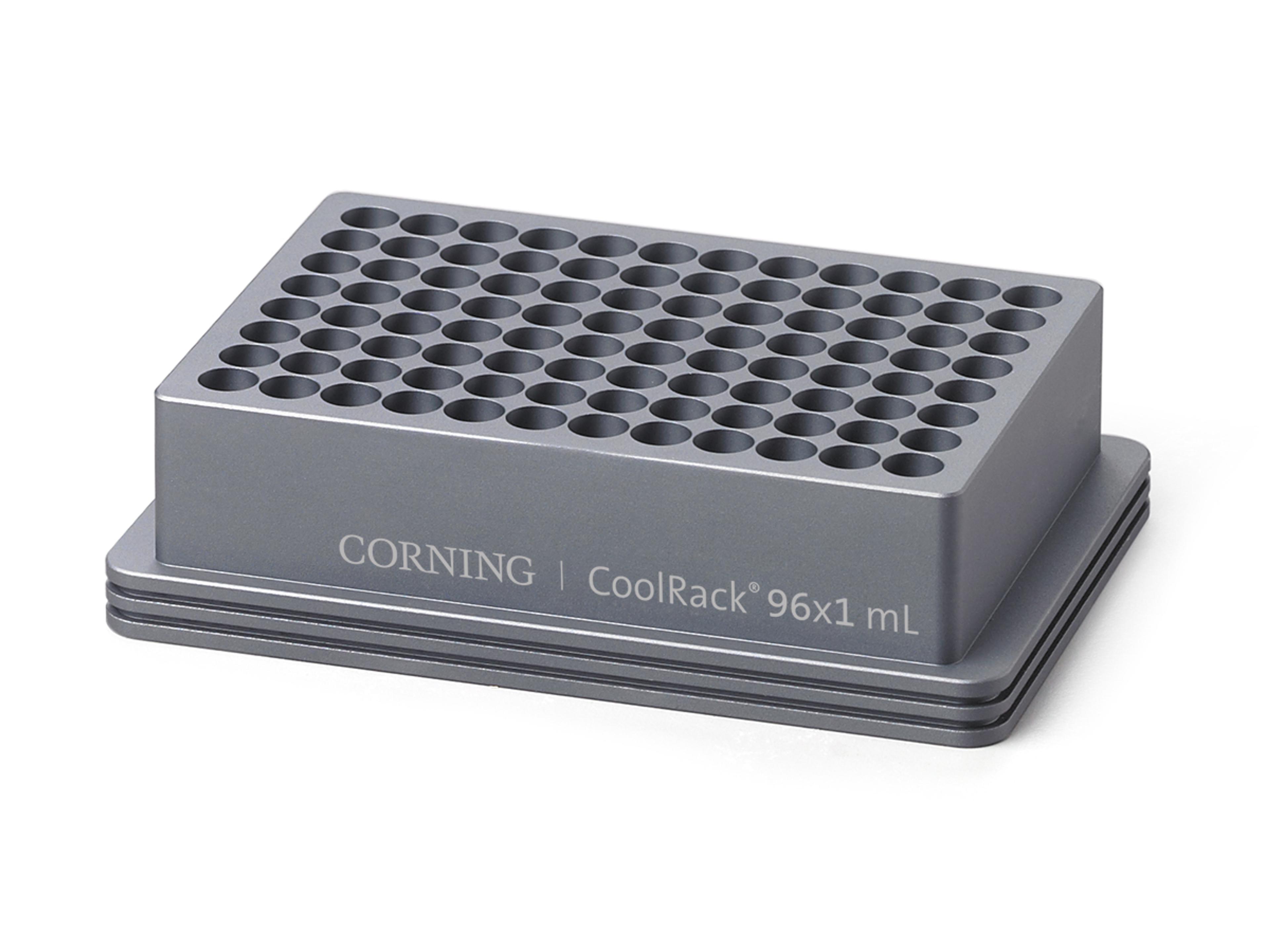 Corning® CoolRack 96x1 mL, Holds 96 x 1.4 mL 2D Tubes - Corning Life Sciences - General Lab