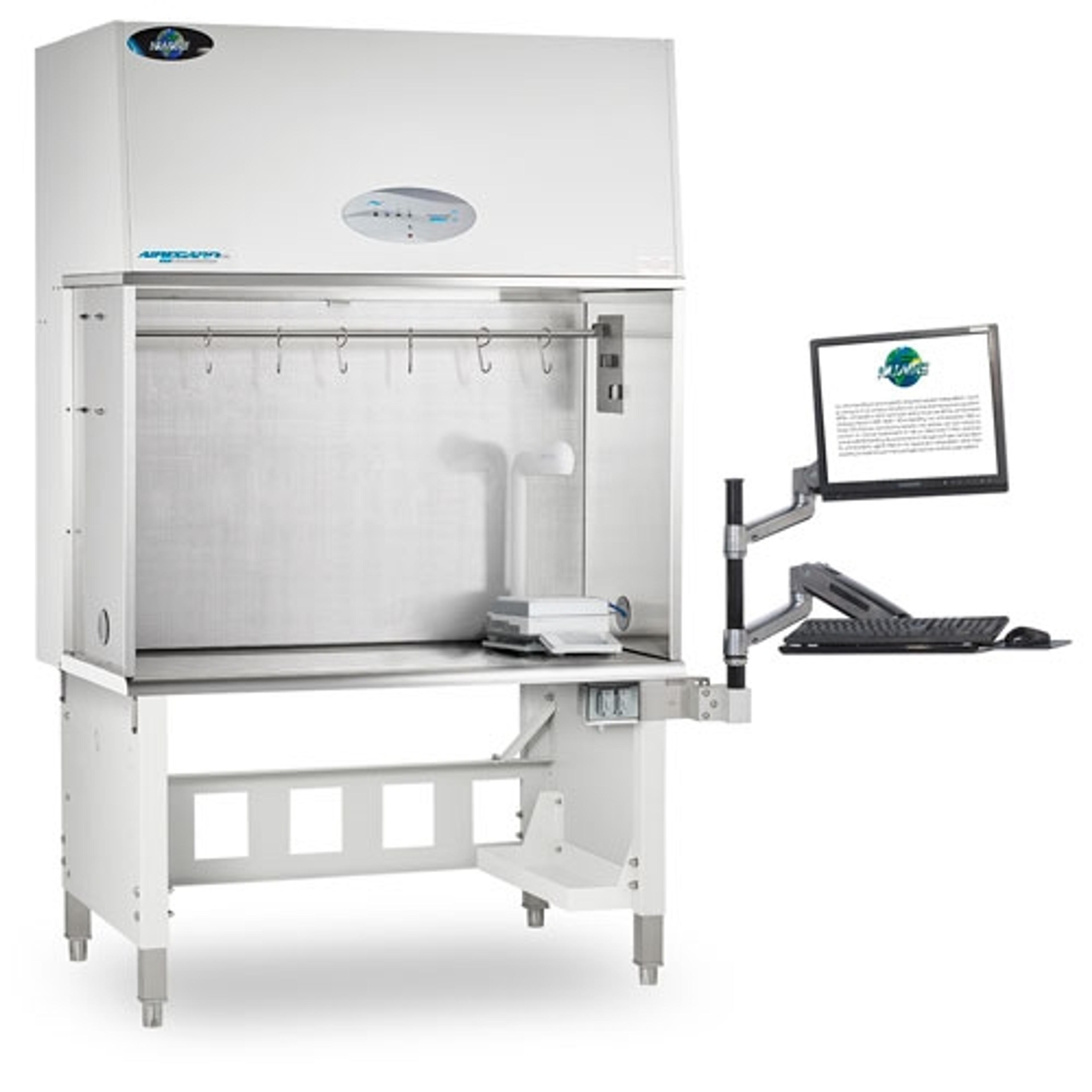 AireGard ES (Energy Saver) NU-240 Bench Top Horizontal Laminar Airflow Workstation - NuAire, Inc. - General Lab