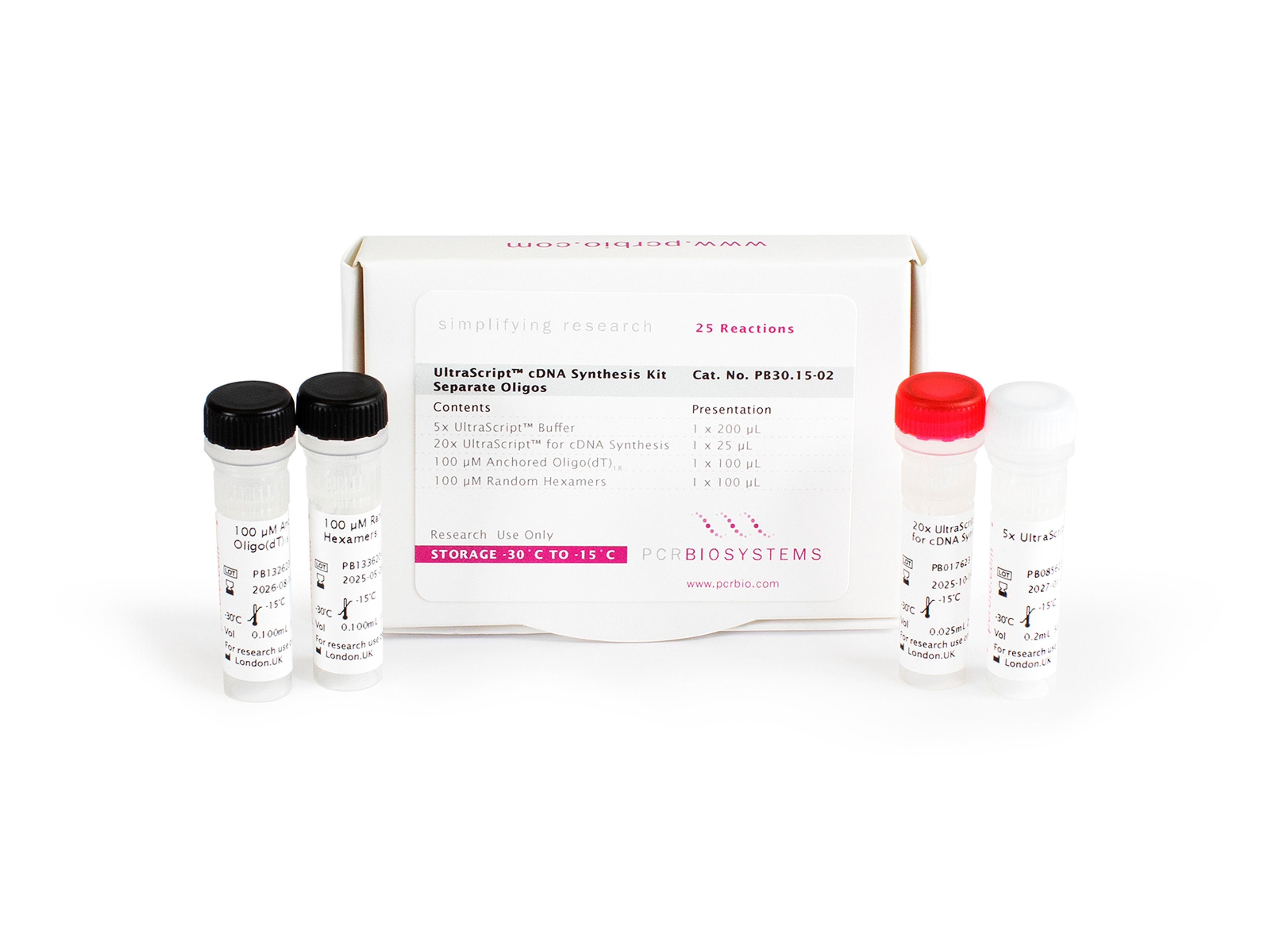 UltraScript® cDNA Synthesis Kit Separate Oligos - PCR Biosystems - Life Sciences