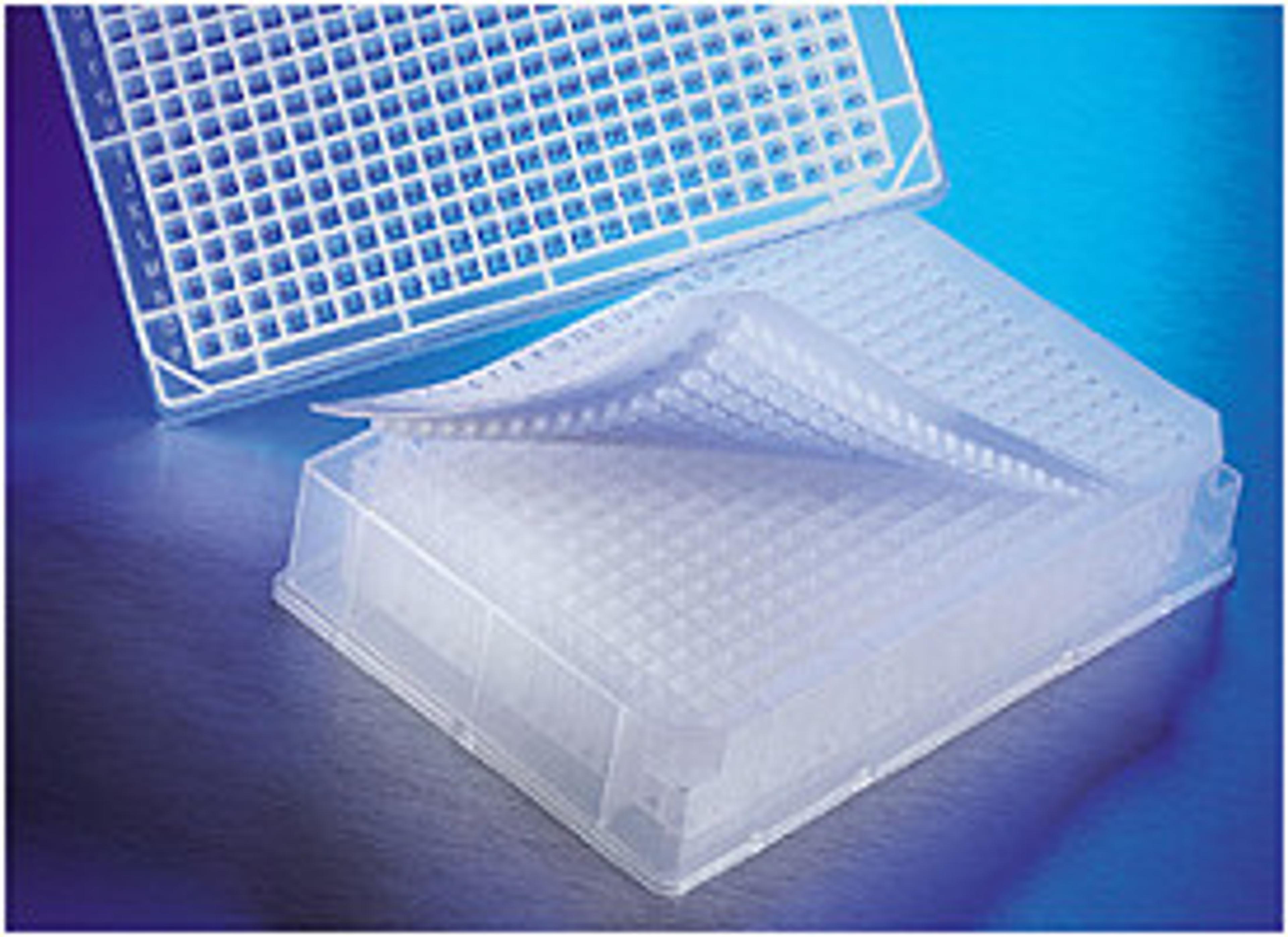 Corning® 384-well Clear V-Bottom Polypropylene Not Treated Deep Well Plate, Square Well, 10 per Bag, Nonsterile - Corning Life Sciences - Life Sciences