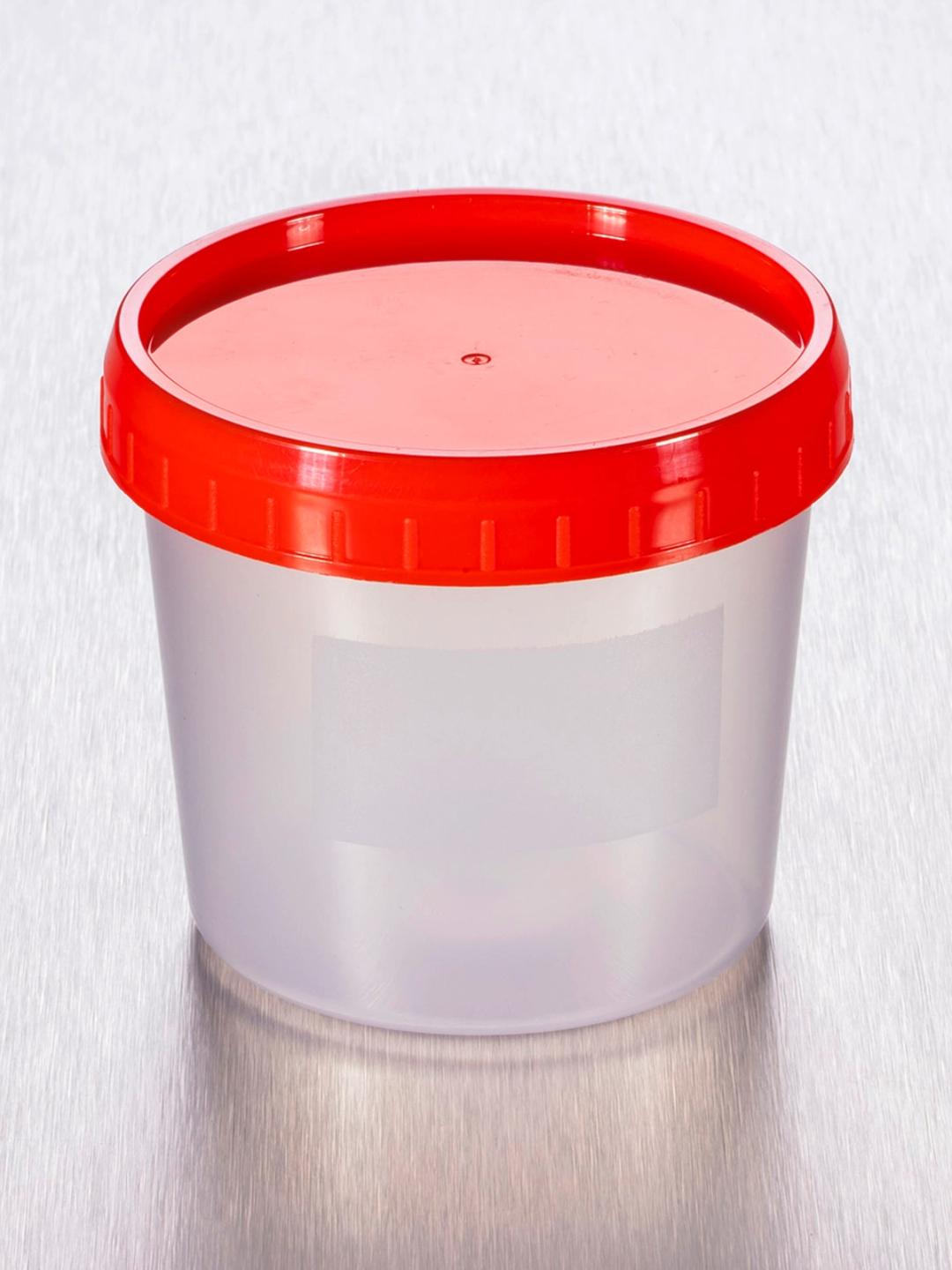 Corning® Gosselin™ Conical Container, 200 mL, PP, Red Screw Cap, Assembled, 200/Case - Corning Life Sciences - General Lab