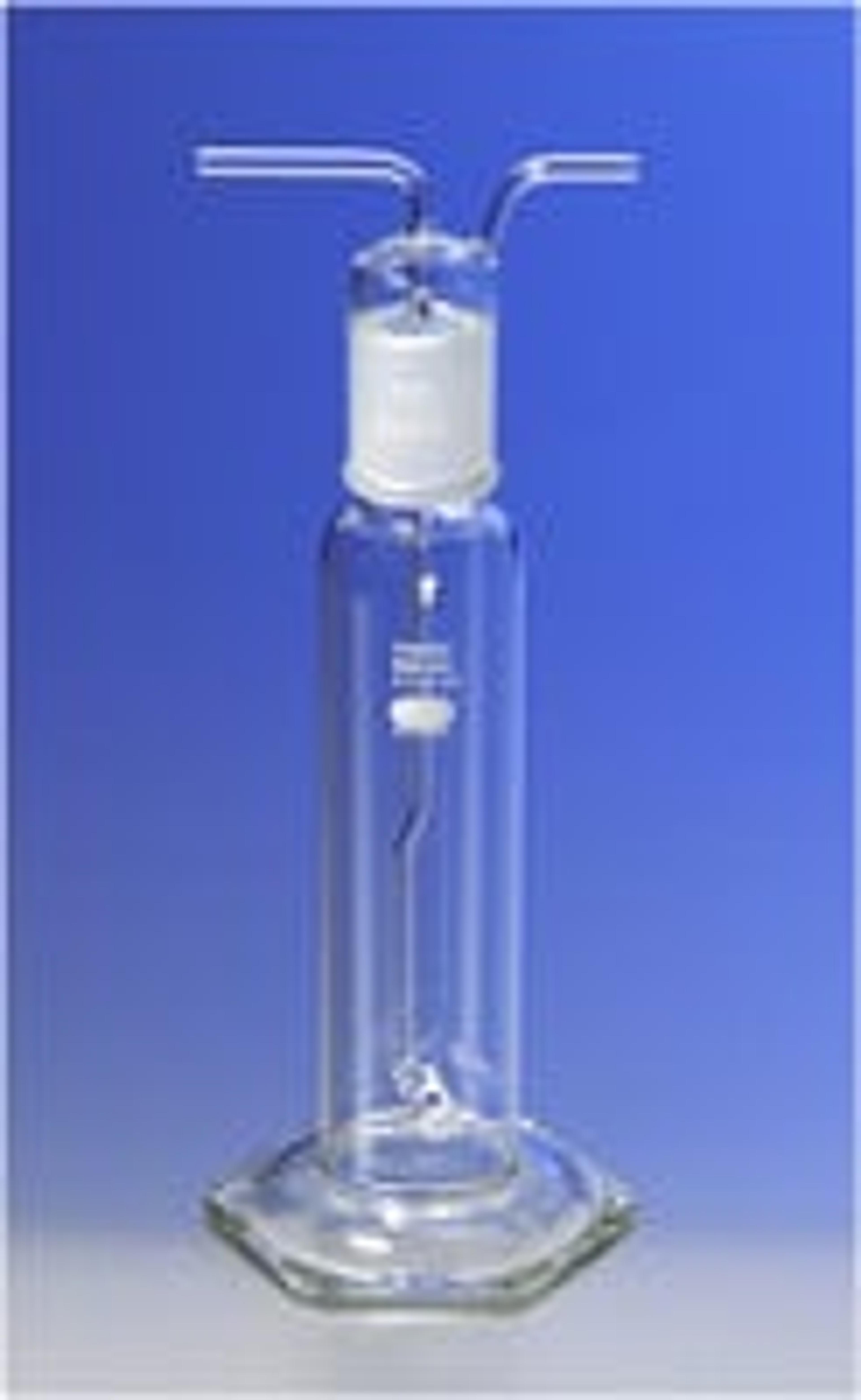 PYREX® 125 mL Gas Washing Bottle with Coarse Fritted Disc - Corning Life Sciences - General Lab