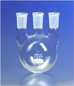 PYREX® 500 mL Three Neck Distilling Flask with Vertical Neck 24/40 Standard Taper Joints - Corning Life Sciences - General Lab