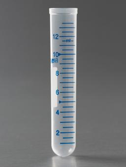 Falcon® 14 mL Round Bottom PP Test Tube, Graduated, without Cap, Sterile, 125/Pack, 1000/Case - Corning Life Sciences - General Lab