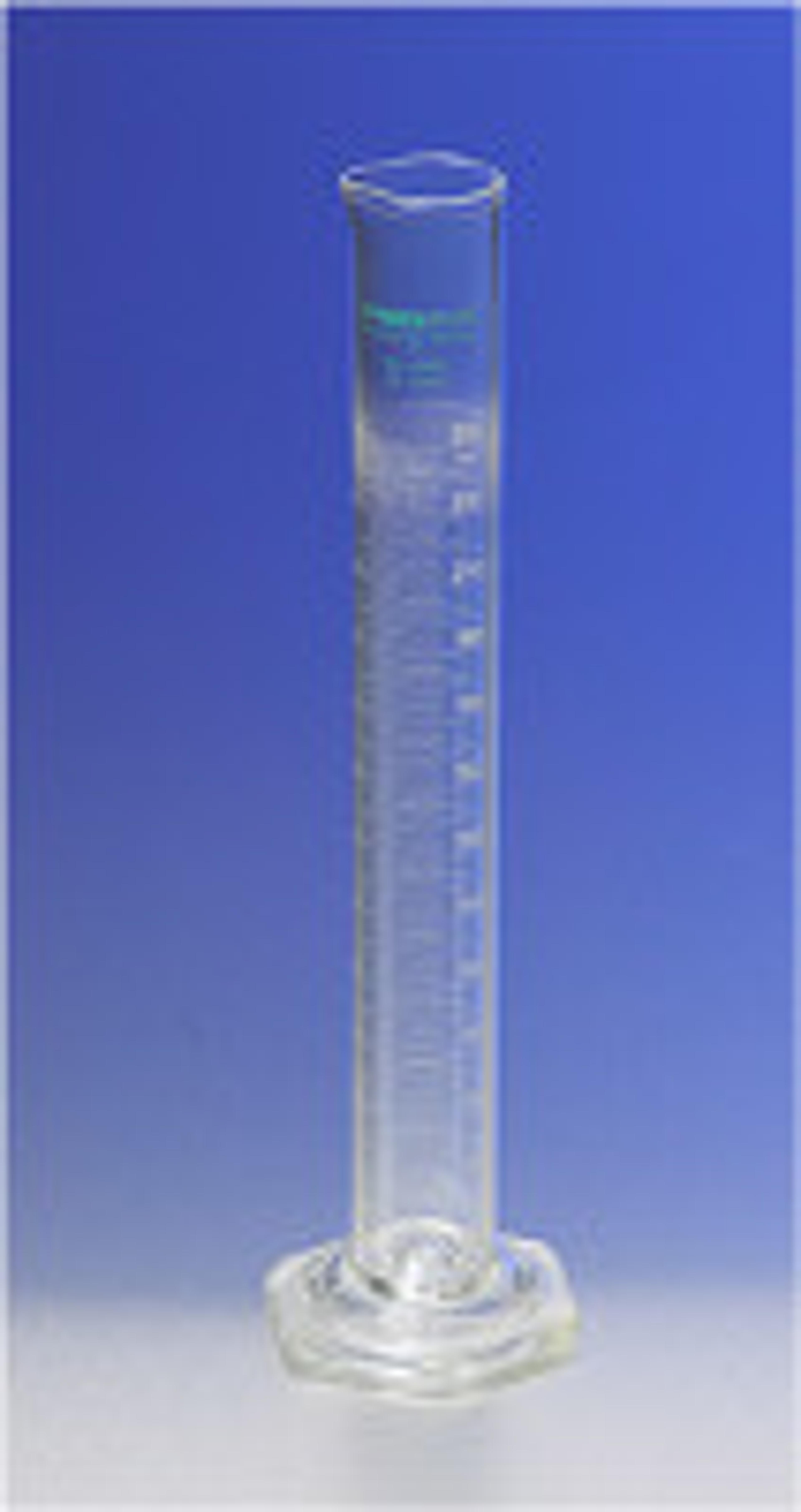 PYREXPLUS® Coated 500 mL Single Metric Scale Cylinders, White Graduations, TD - Corning Life Sciences - General Lab