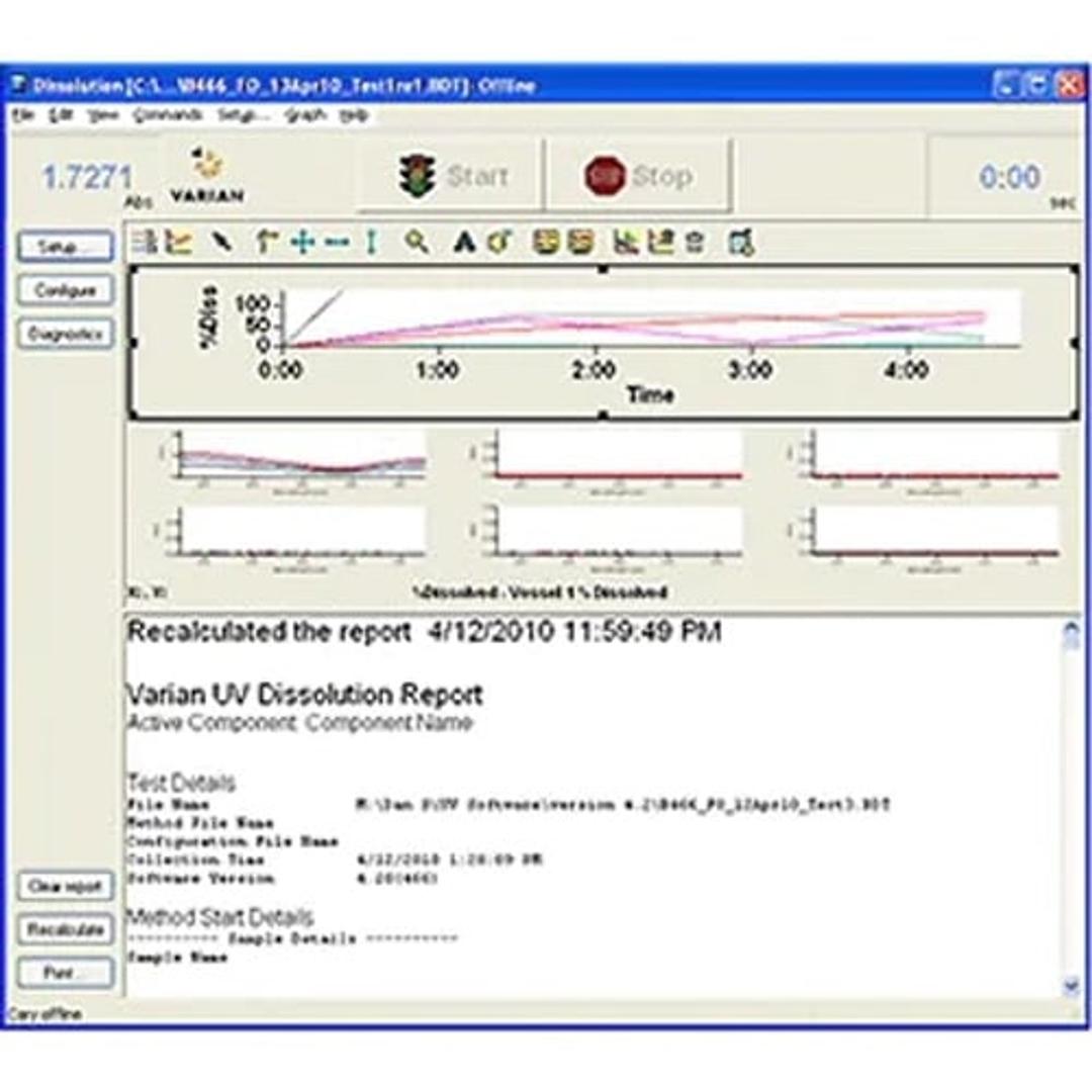 Agilent Cary WinUV Dissolution Software - Agilent Technologies - Spectroscopy