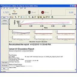 Agilent Cary WinUV Dissolution Software - Agilent Technologies - Spectroscopy