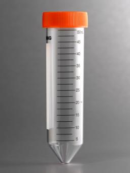 Corning® 50 mL PP Centrifuge Tubes, Conical Bottom with CentriStar™ Cap, Universal Rack Packed, Sterile, 25/Universal Rack, 300/Case - Corning Life Sciences