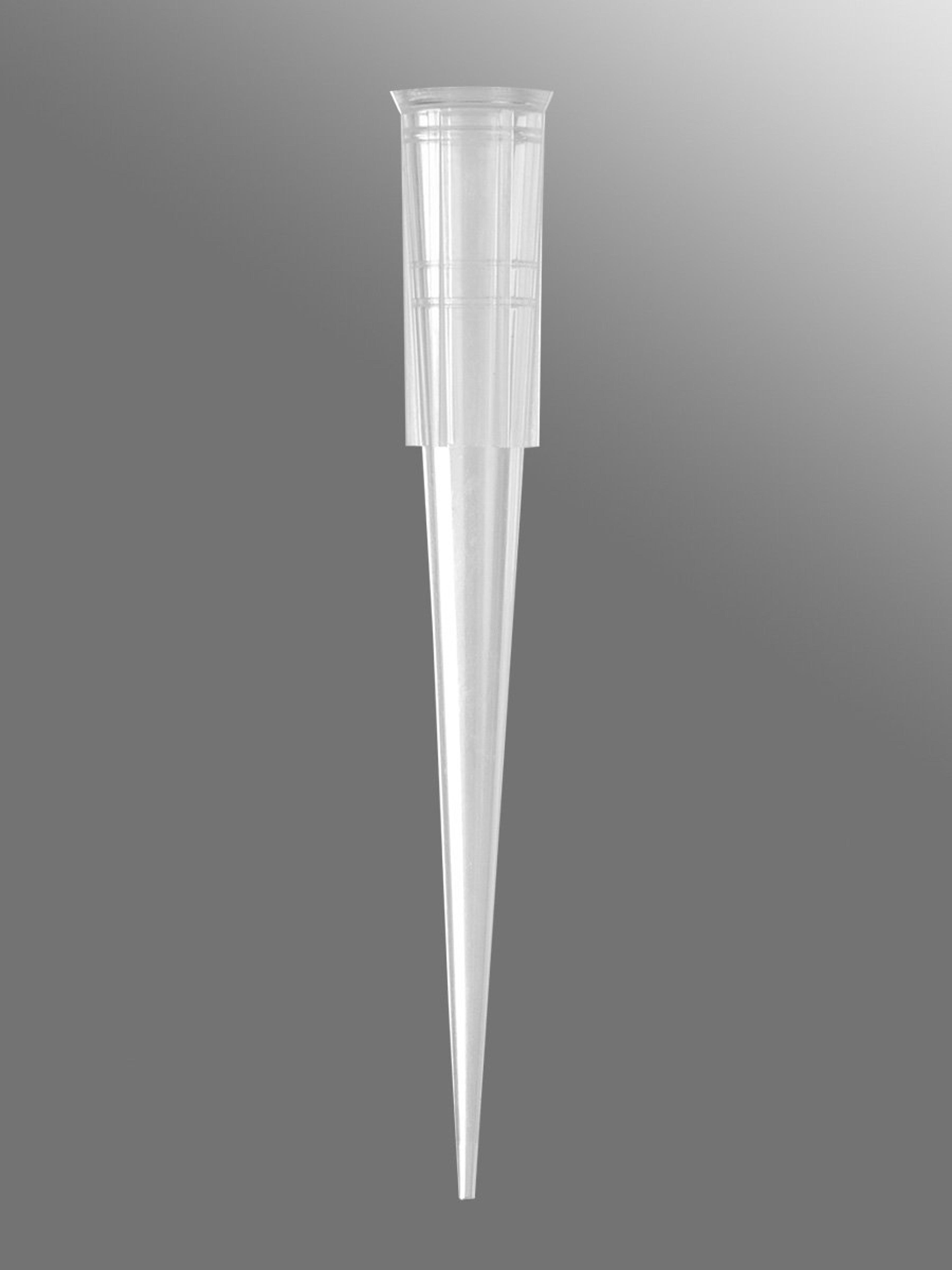 Axygen® 200 µL Universal Fit Pipet Tip, Beveled, Clear, Nonsterile, 1000 Tips/Pack, 20 Packs/Case - Corning Life Sciences