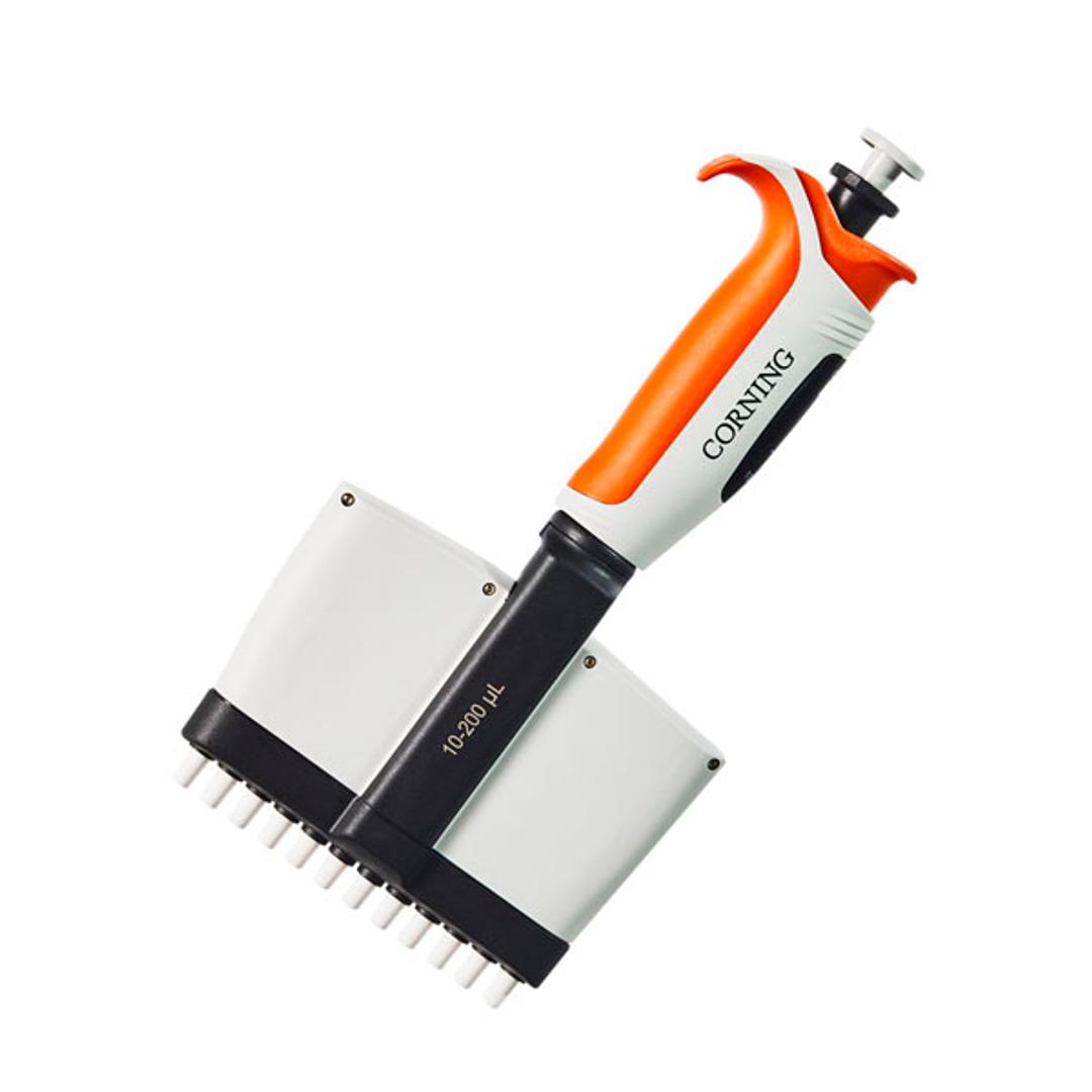 Corning® 10-200 µL Lambda™ EliteTouch™ 12 Channel Pipettor, Autoclavable - Corning Life Sciences