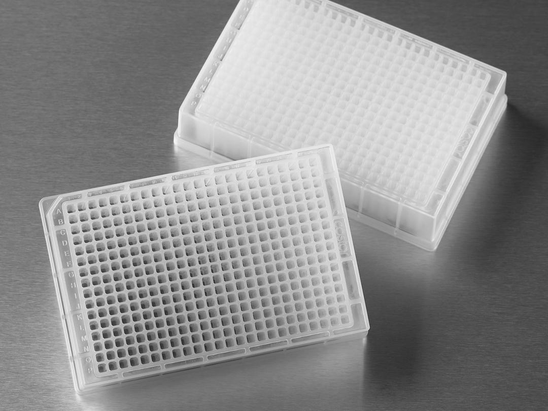 Corning® 384-well Clear Round Bottom Polypropylene Not Treated Deep Well Plate, Square Well, 5 per Bag, Nonsterile - Corning Life Sciences - Life Sciences