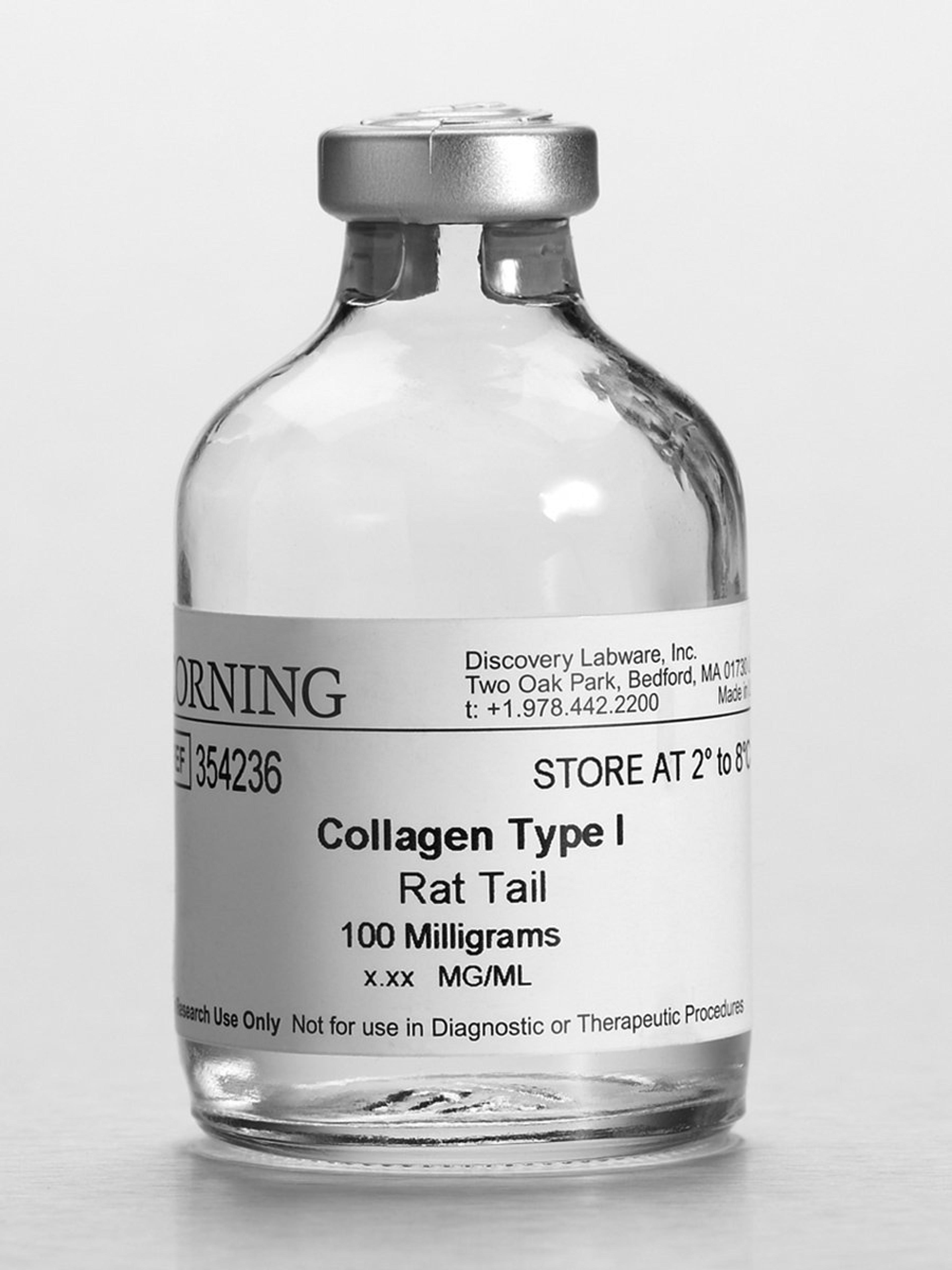 Corning® Collagen I, Rat Tail, 100 mg - Corning Life Sciences - Life Sciences