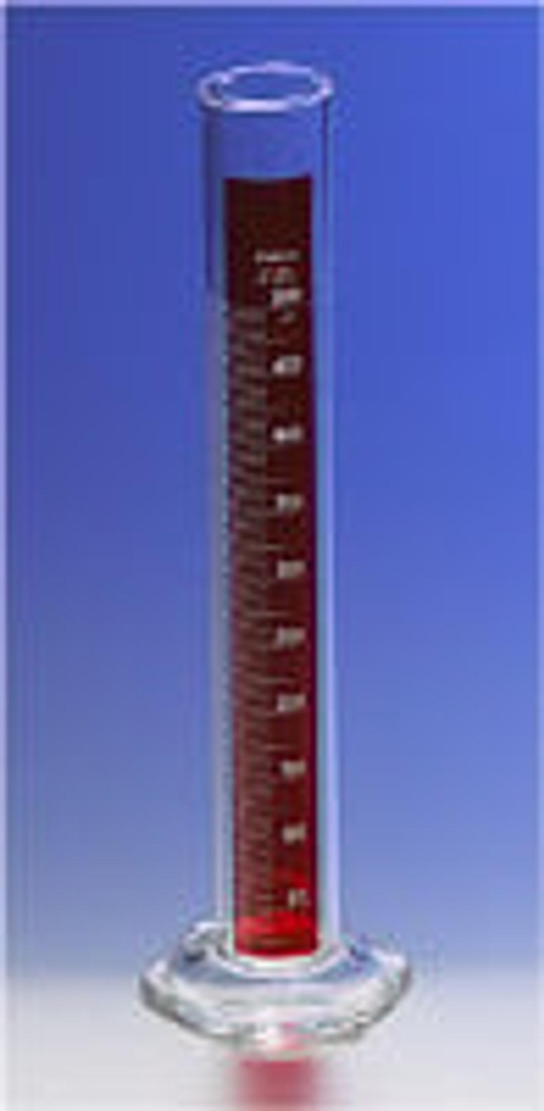 PYREX® 1L Single Metric Scale Graduated Cylinders, Lifetime Red™, TC - Corning Life Sciences - General Lab