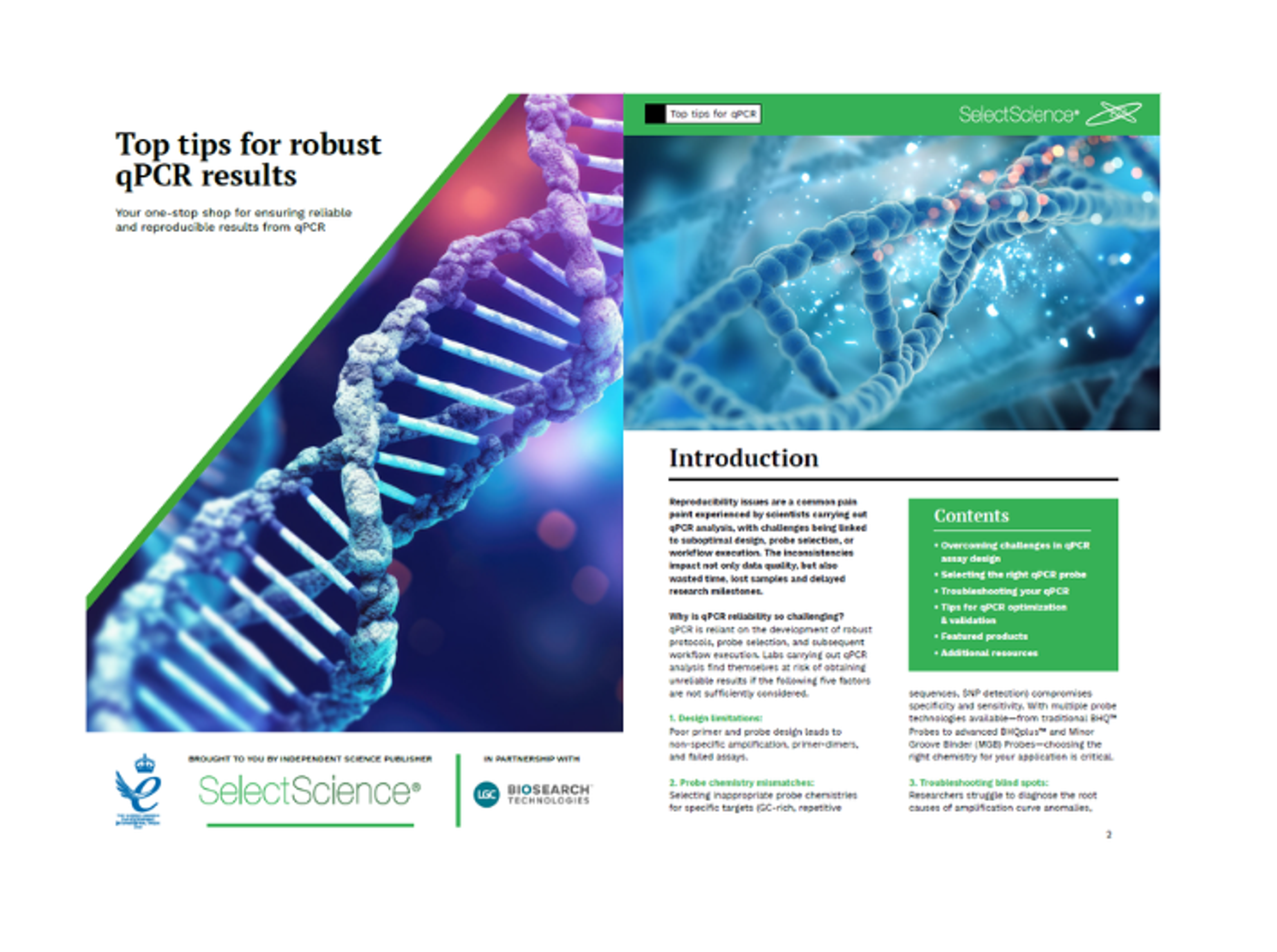 Top tips for robust qPCR results - LGC - SelectScience guide