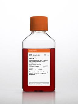 Corning® 500 mL DMEM (Dulbecco’s Modified Eagle’s Medium) - Corning Life Sciences