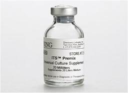 Corning® ITS Premix Universal Culture Supplement, 20 mL, 1/Pack - Corning Life Sciences - Life Sciences