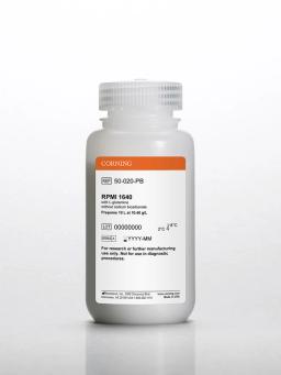 Corning® 10L RPMI 1640, Powder - Corning Life Sciences