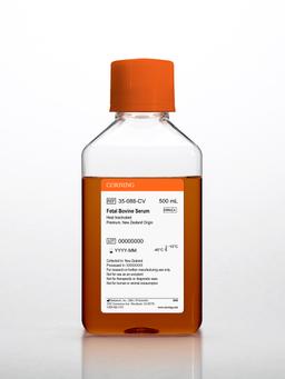 Corning® Fetal Bovine Serum, 500 mL, Premium, New Zealand Origin (Heat Inactivated) - Corning Life Sciences