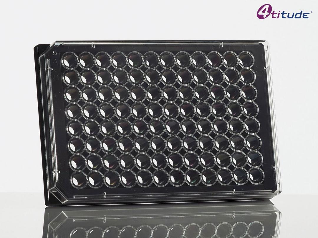 4titude® VisionPlate™ 96 Well Microplate (Black, Clear Base) - Brooks Life Sciences - Life Sciences