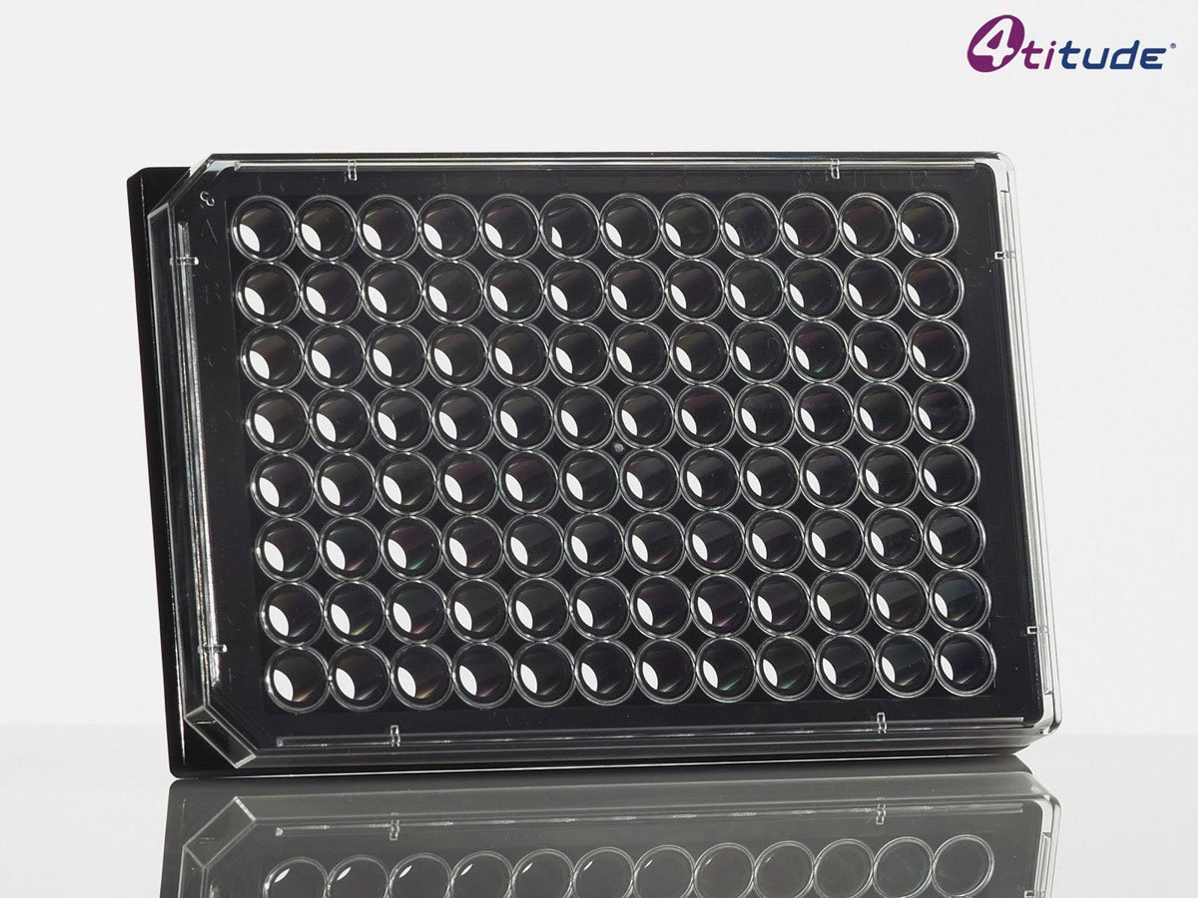 4titude® VisionPlate™ 96 Well Microplate (Black, Clear Base) - Brooks Life Sciences - Life Sciences