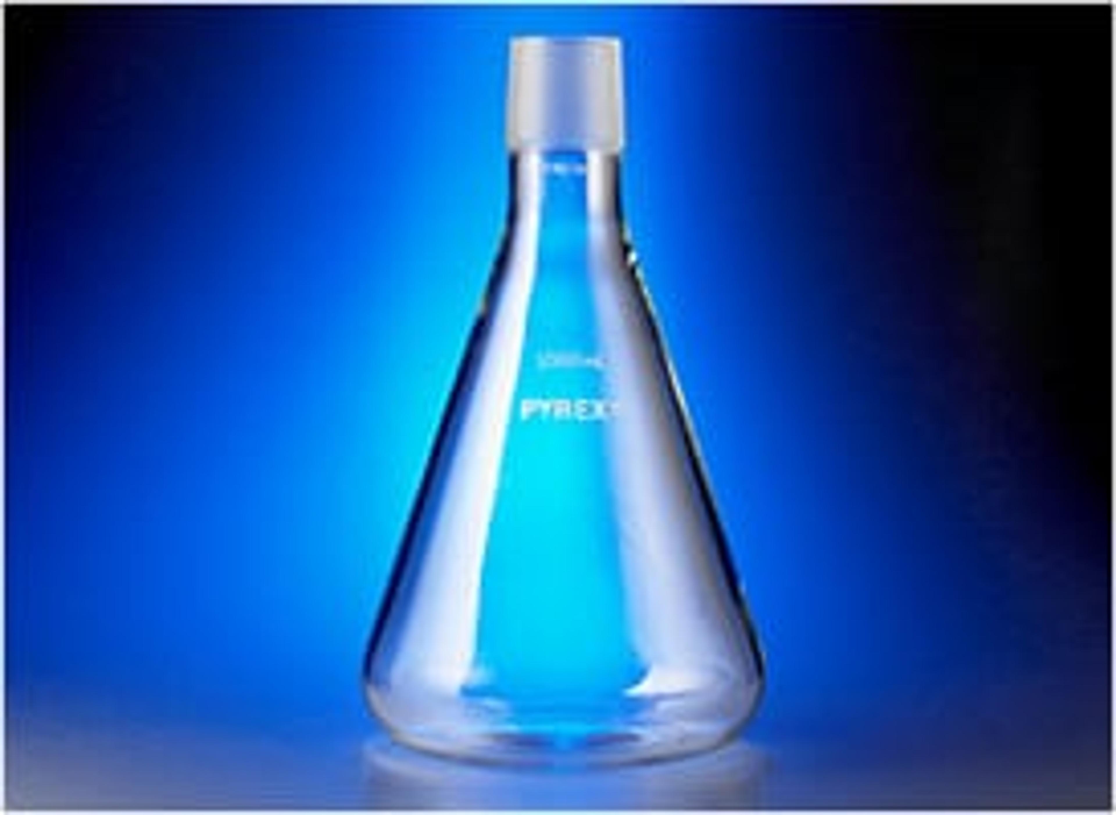 PYREX® 1000 mL Erlenmeyer Flask with 40/35 Standard Taper Joint, without Tubulation - Corning Life Sciences - General Lab