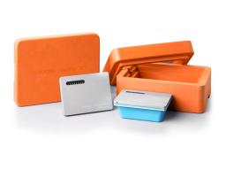 Corning® CoolBox™ 2XT All-day Cooling and Freezing Workstation, Double Capacity, Orange - Corning Life Sciences - General Lab