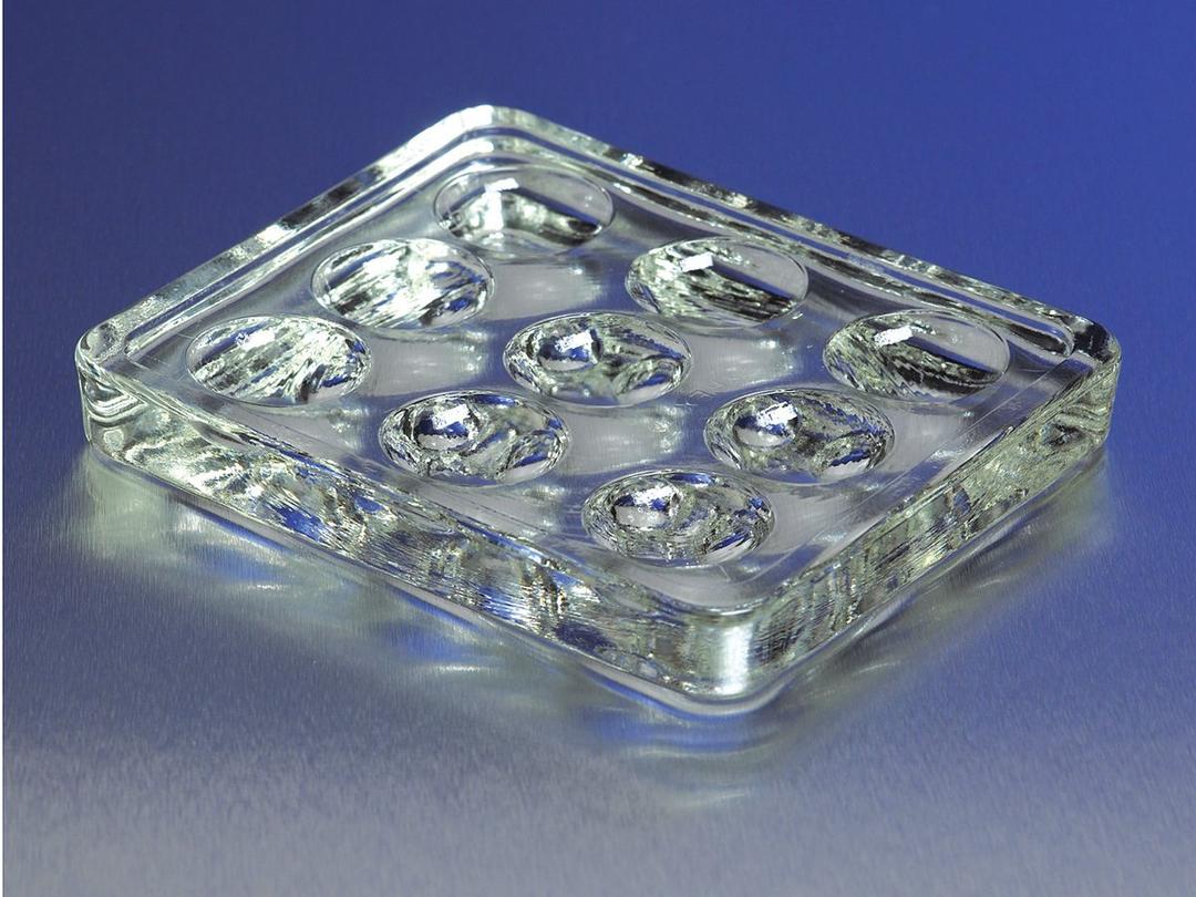 PYREX® 9 Depression Glass Spot Plates - Corning Life Sciences - Life Sciences
