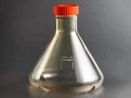 Corning® 3L Baffled Polycarbonate Erlenmeyer (Fernbach Design) Flask with Vent Cap - Corning Life Sciences - Life Sciences