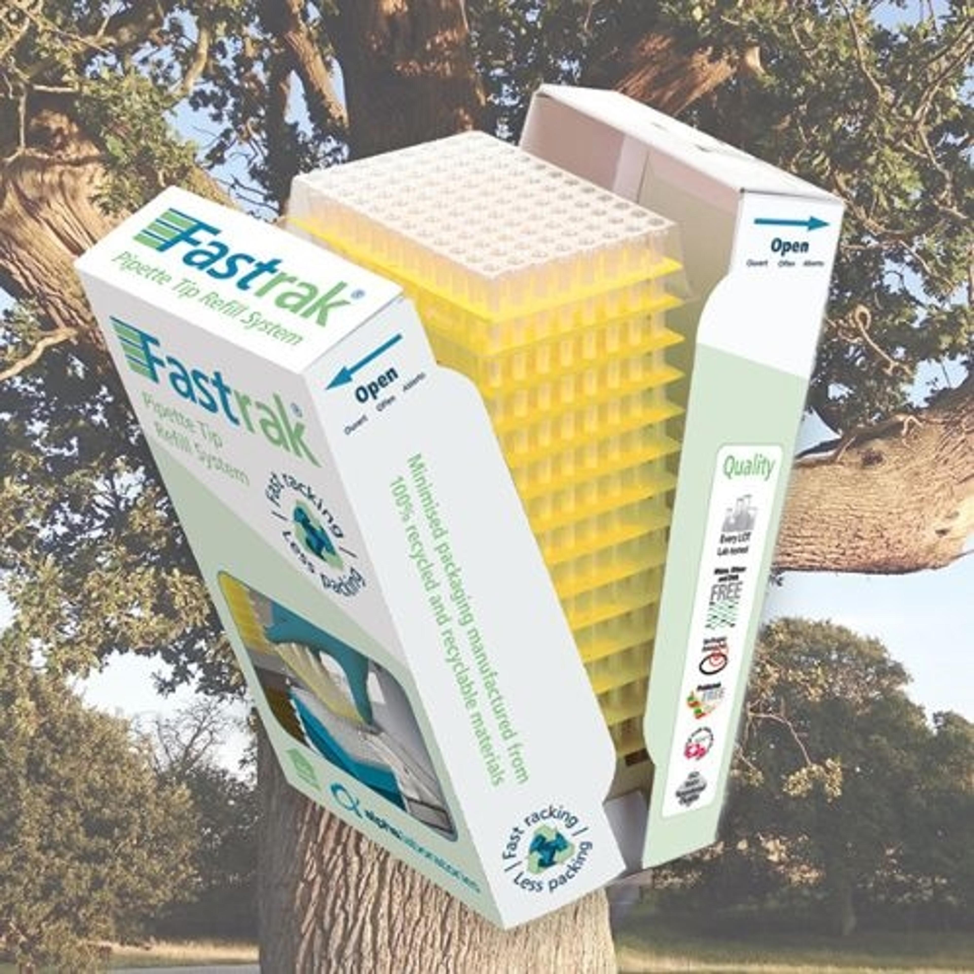 Eco-Friendly Fastrak® Pipette Tip Refill System - Alpha Laboratories Ltd - General Lab