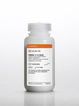 Corning® 10L DMEM (Dulbecco’s Modified Eagle’s Medium)/Hams F-12 50/50 Mix, Powder - Corning Life Sciences