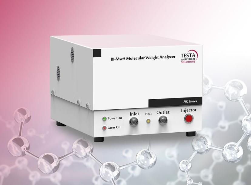 The BI-MwA Molecular Weight Analyzer from TESTA Analytical