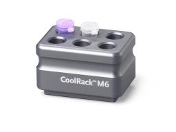 Corning® CoolRack M6, Holds 6 x 1.5 or 2 mL Microcentrifuge Tubes, Gray - Corning Life Sciences - General Lab